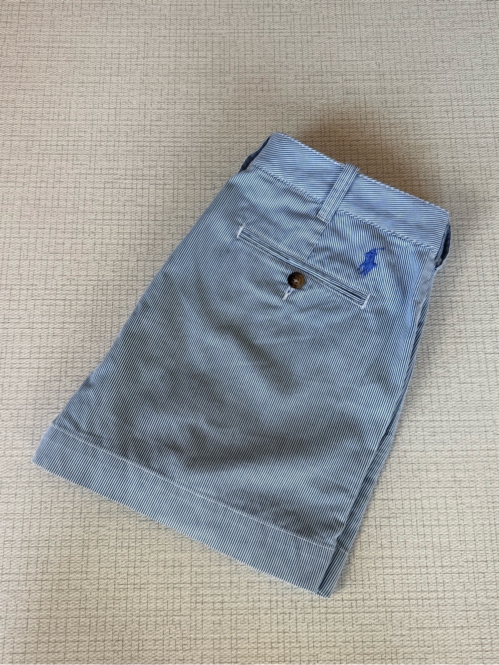 Polo by Ralph Lauren Blue Pinstripe womens  Shorts